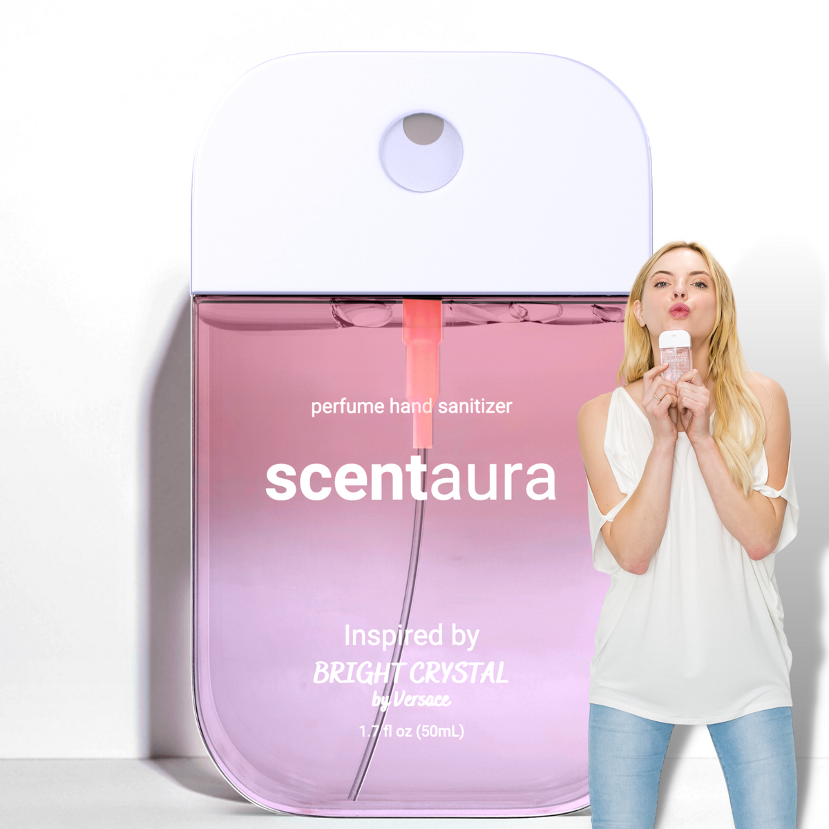 Bright Crystal - Fragrance Perfume Hand Cleanse Spray – Scentaura